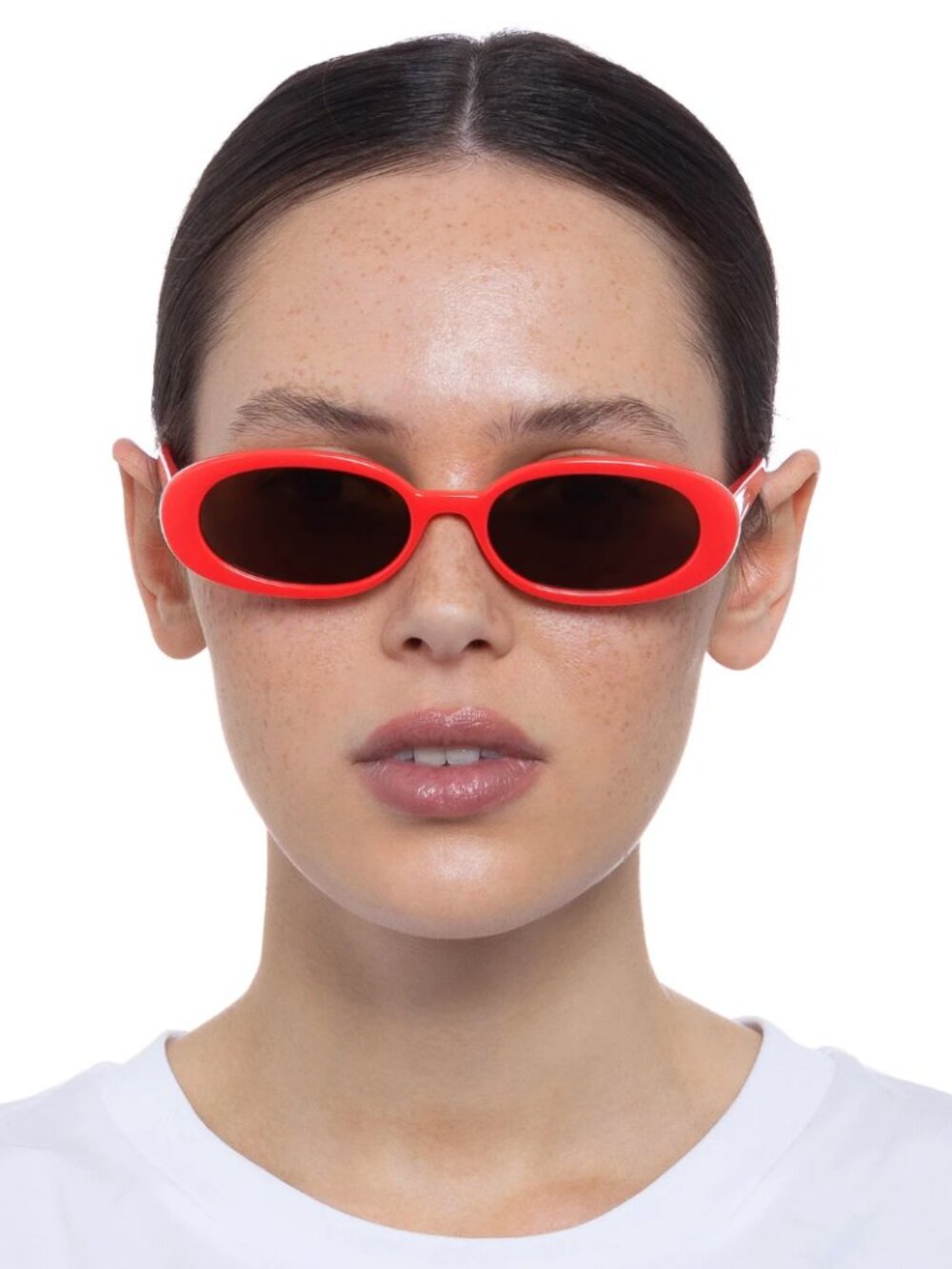 Le Specs Outta Love Electric Orange